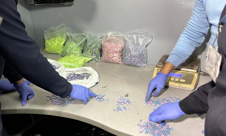 طنجة المتوسط..حجز اكثر من 188 ألف من الأقراص المهلوسة طنجة المتوسط..حجز اكثر من 188 ألف من الأقراص المهلوسة