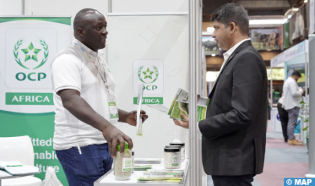 المكتب الشريف للفوسفاط يشارك في المعرض الإفريقي للفلاحة 2025