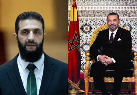 الملك يهنئ الشرع بعد توليه رئاسة سوريا