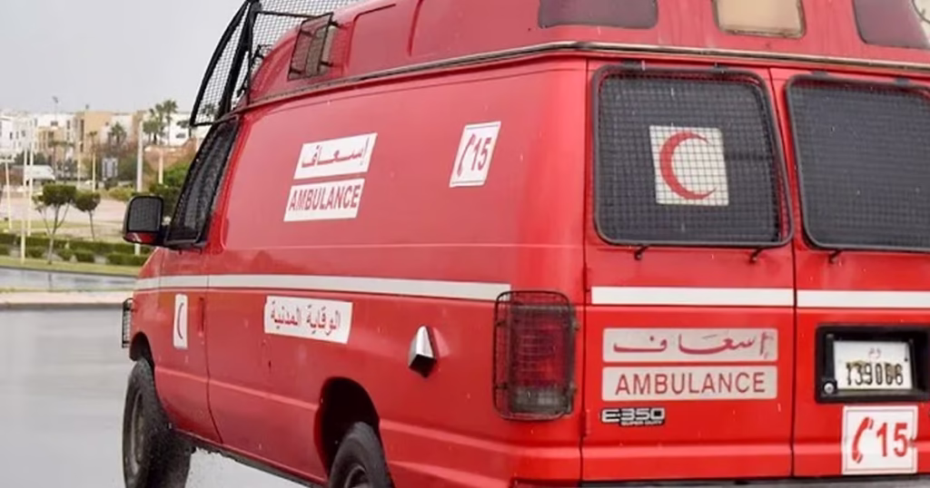 حادث سير خطير على كورنيش طنجة