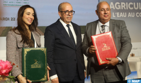 المعهد الوطني للبحث الزراعي يوقع ثلاث اتفاقيات شراكة