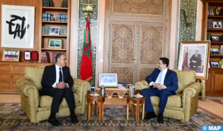 السيد ناصر بوريطة يجري مباحثات مع نظيره المصري، الدكتور بدر عبد العاطي