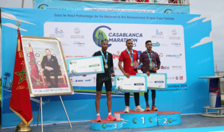المحجوب الدازا يتوج بطلاً للماراطون الدولي للدار البيضاء في نسخته الـ16 المحجوب الدازا يتوج بطلاً للماراطون الدولي للدار البيضاء في نسخته الـ16