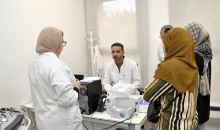 حملة طبية للكشف المبكر عن سرطان الثدي ببني ملال تستفيد منها حوالي 200 امرأة حملة طبية للكشف المبكر عن سرطان الثدي ببني ملال تستفيد منها حوالي 200 امرأة