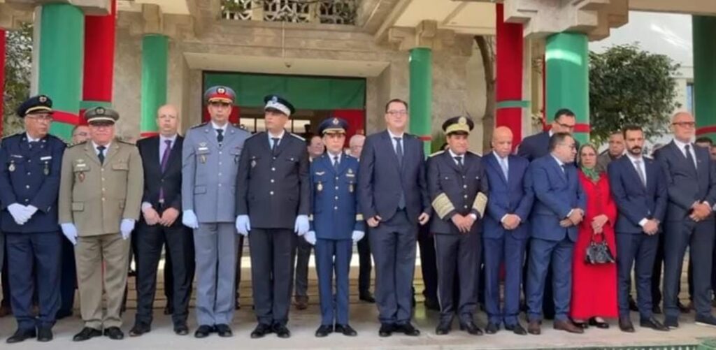 طنجة تحتفل بالذكرى الخمسين للمسيرة الخضراء بتحية العلم الوطني طنجة تحتفل بالذكرى الخمسين للمسيرة الخضراء بتحية العلم الوطني