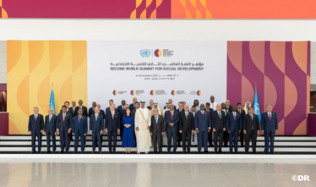انطلاق القمة العالمية الثانية للتنمية الاجتماعية في الدوحة: المغرب يجدد التزامه بالعدالة الاجتماعية انطلاق القمة العالمية الثانية للتنمية الاجتماعية في الدوحة: المغرب يجدد التزامه بالعدالة الاجتماعية