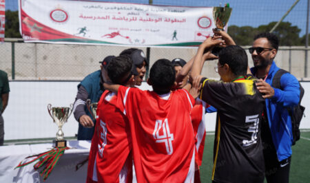 تتويج أبطال الرياضة المدرسية بتمارة