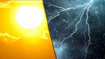 نشرة إنذارية..زخات رعدية وطقس حار بعدد من المناطق