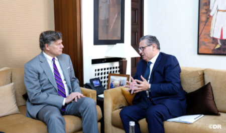 أخنوش يستقبل مسؤولا أمريكيا