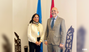 بوعياش تبحث تعزيز حقوق الإنسان مع رئيس مجلس الأمم المتحدة