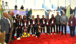 تتويج أبطال الطائرة المدرسية بالمضيق