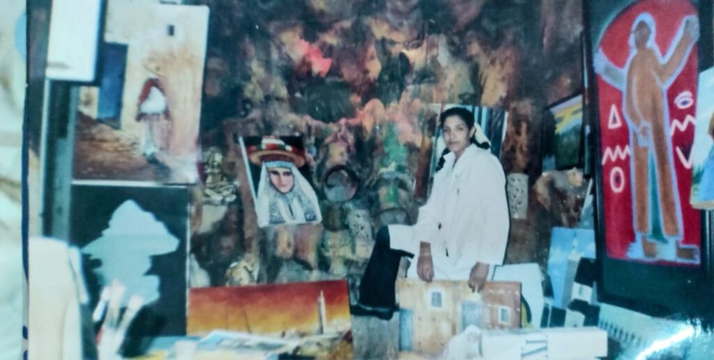 سعيدة بوهلال..امرأة حولت الألوان إلى لغة إنسانية