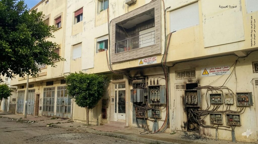 طنجة..قنبلة كهربائية” تحت الإقامات..من رخص لهذا “الوضع الخطير بمغوغة ”؟