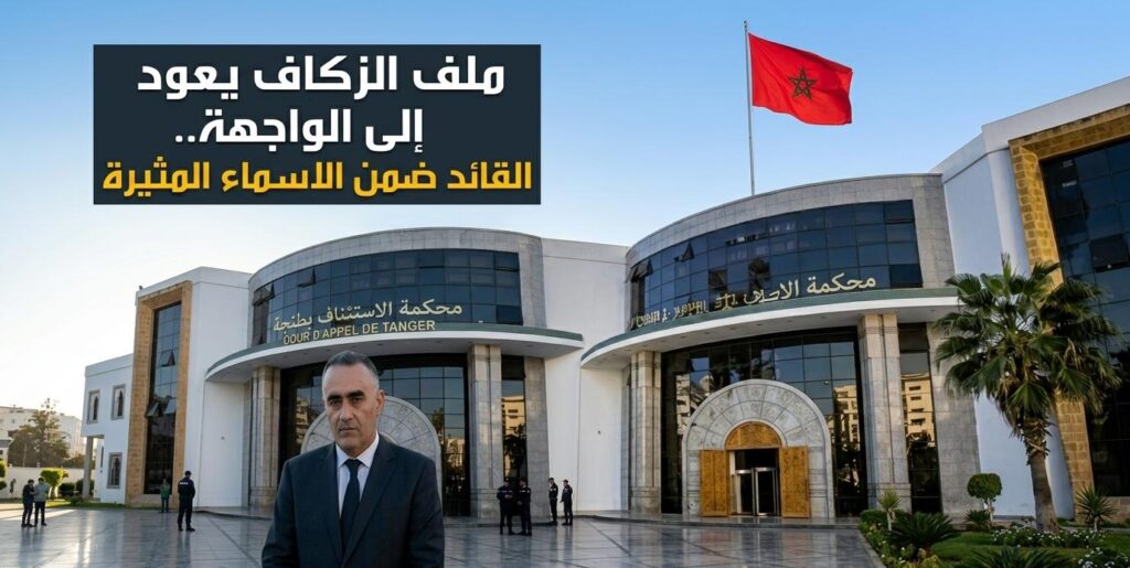 طنجة..ملف الزكاف يعود إلى الواجهة..القائد ضمن الاسماء المثيرة