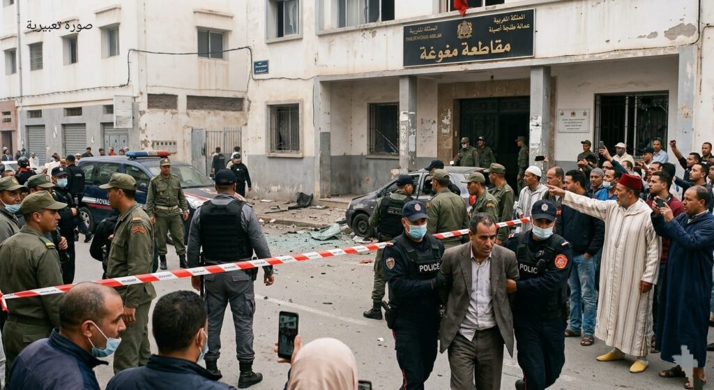 قنبلة موقوتة تنفجر في مقاطعة مغوغة بطنجة وتستنفر الأجهزة السيادية!​