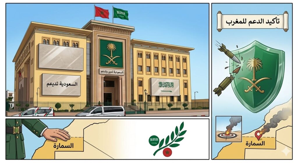 السعودية تدين هجوم السمارة وتؤكد دعمها للمغرب