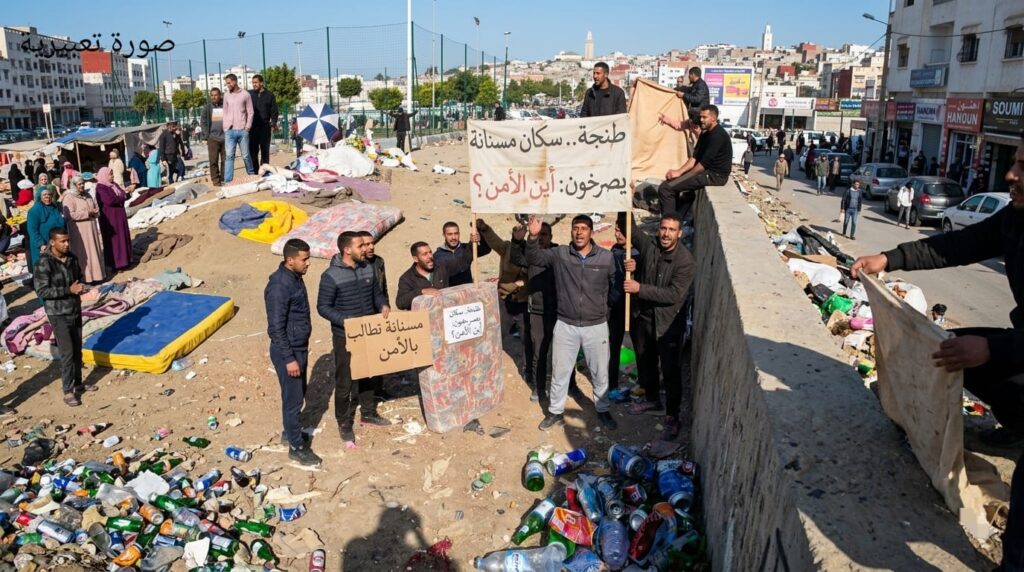 طنجة..سكان مسنانة يصرخون أين الأمن طنجة..سكان مسنانة يصرخون أين الأمن