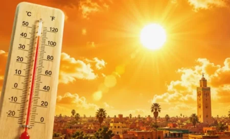 موجة حر مرتقبة بوسط وجنوب المملكة موجة حر مرتقبة بوسط وجنوب المملكة