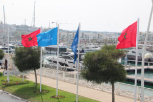 اللواء الأزرق يرفرف بأربعة مواقع بطنجة