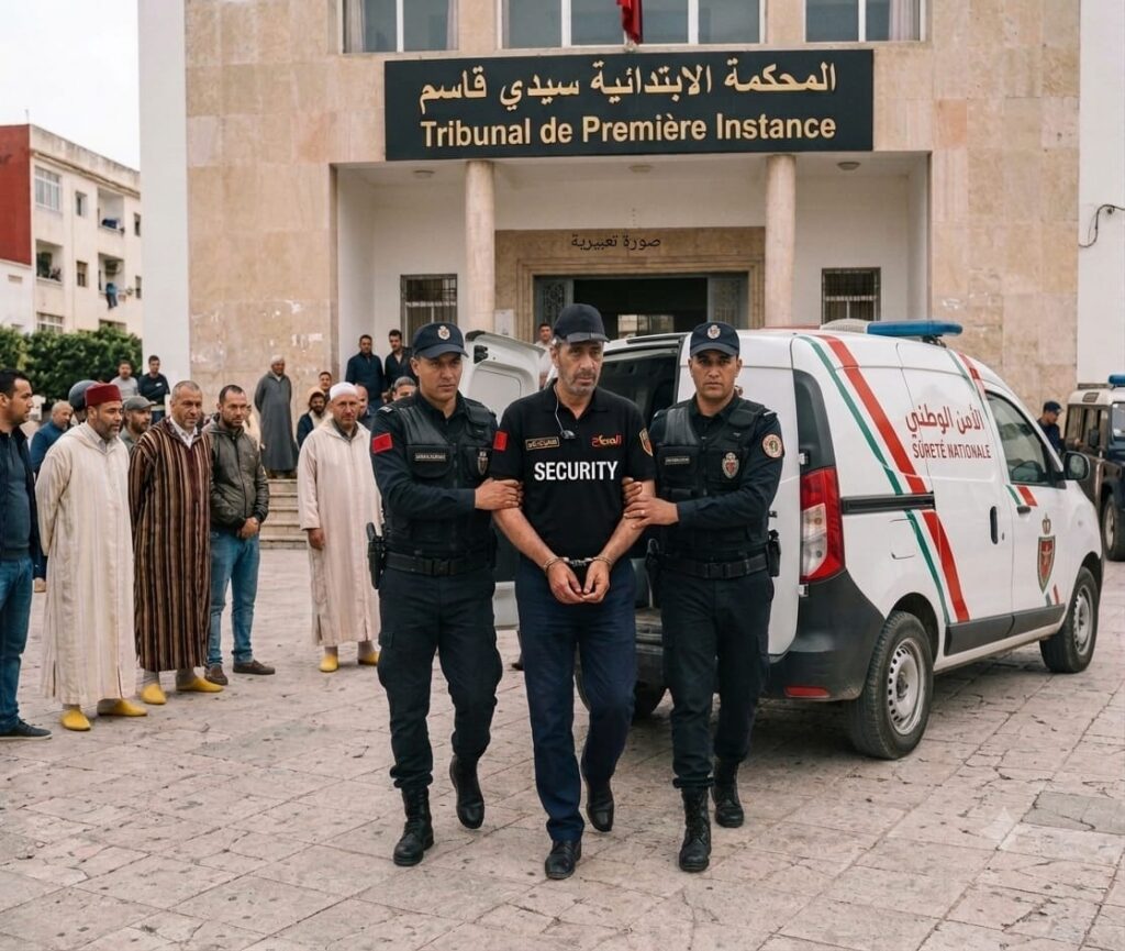 فضيحة تهز محكمة سيدي قاسم بعد سقوط حارس أمن بتهمة السمسرة بالأحكام القضائية