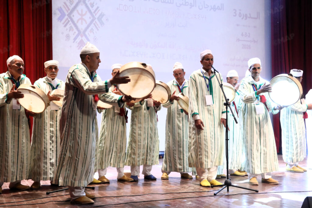 آيت أورير تحتفي بالثقافة الأمازيغية