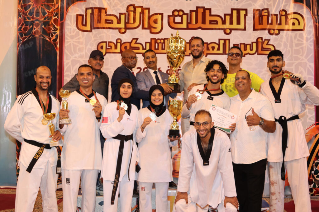 النور ببنسليمان والملكي سوق السبت يحصدان كأس العرش للتايكواندو