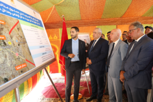 مشاريع طرقية جديدة بأجلموس