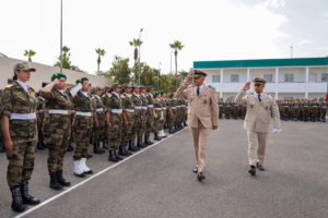 تخرج 348 مجندة من الخدمة العسكرية