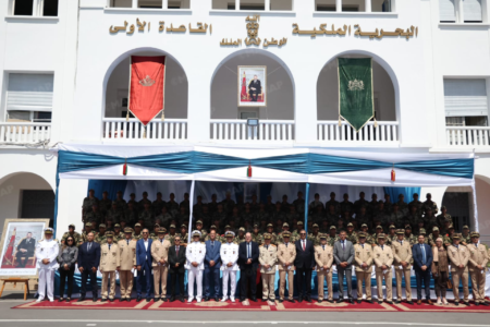 تخرج 700 مجند من القاعدة الأولى للبحرية الملكية