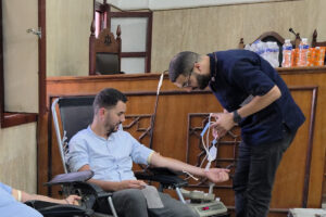 حملة للتبرع بالدم بمحاكم الحسيمة