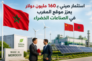 استثمار صيني بـ160 مليون دولار يعزز موقع المغرب في الصناعات الخضراء