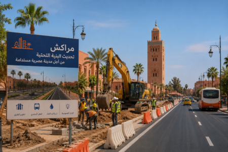 مراكش تسرّع وتيرة تحديث بنيتها التحتية