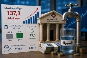 السيولة البنكية تتحسن بالمغرب مع تسارع نمو القروض
