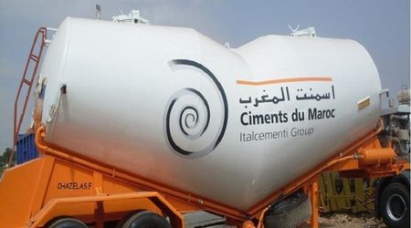 «إسمنت المغرب» ترفع رقم معاملاتها وتتراجع أرباحها