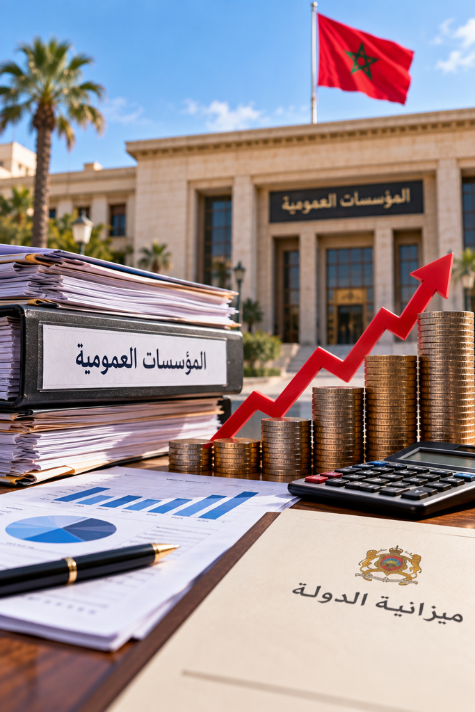 421 مليار درهم معاملات و388 مليارا ديونا للمؤسسات العمومية
