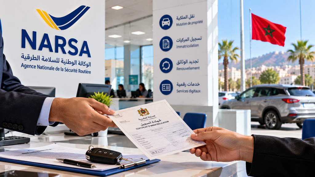 نارسا تعتمد تسهيلات جديدة لنقل ملكية المركبات