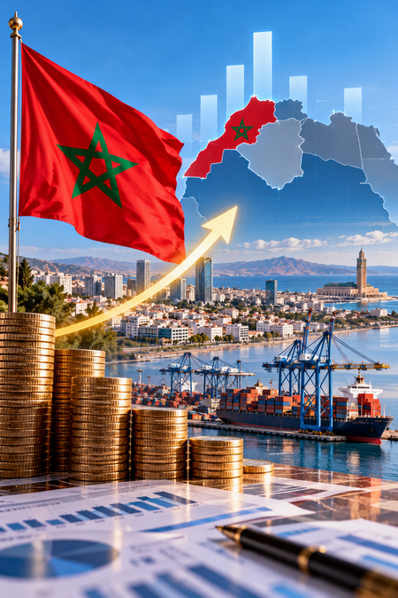 المغرب يحافظ على أفضل أداء اقتصادي في شمال إفريقيا رغم تصاعد المخاطر الدولية