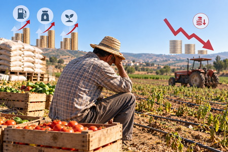 غلاء التكاليف وضعف الأرباح يدفعان الفلاحين للعزوف عن الزراعة غلاء التكاليف وضعف الأرباح يدفعان الفلاحين للعزوف عن الزراعة