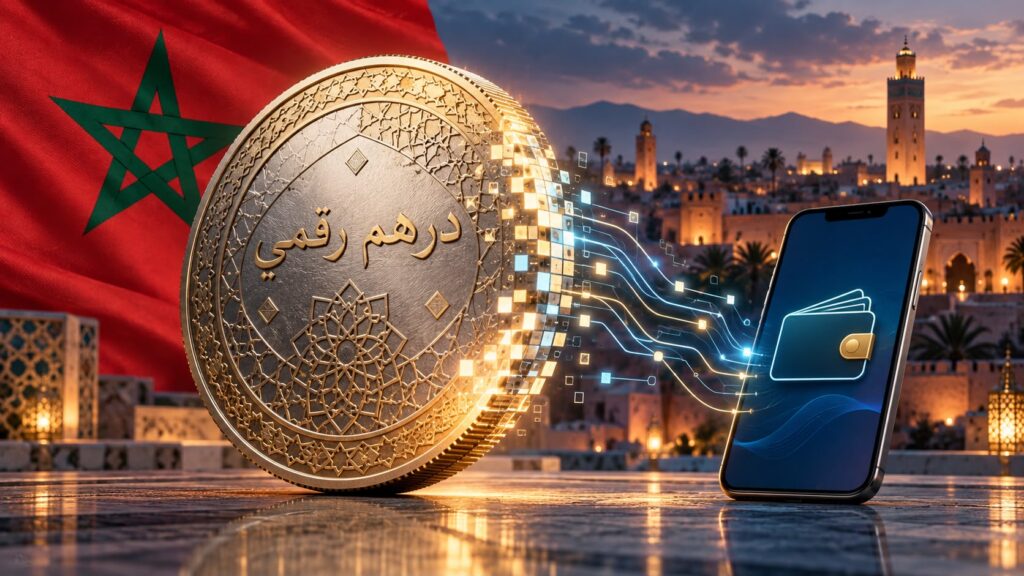 بنك المغرب يختبر الدرهم الرقمي ويحذر من مخاطر على الودائع البنكية