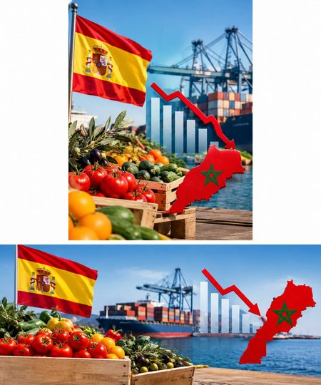 المغرب ضمن الأسواق المؤثرة في تراجع الصادرات الزراعية الإسبانية