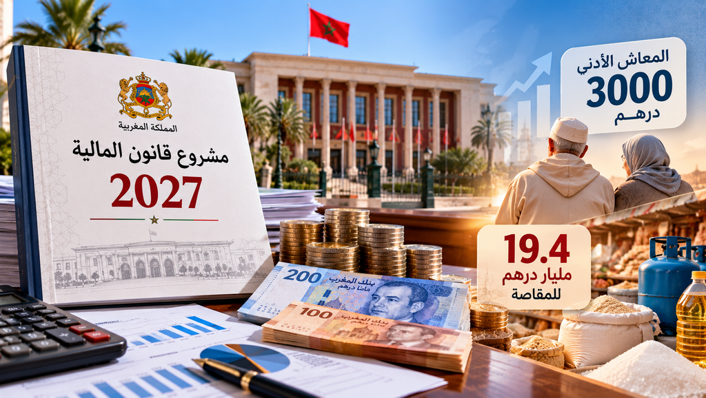 مشروع مالية 2027 يتضمن إجراءات لدعم القدرة الشرائية للأسر
