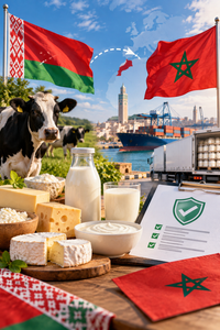 بيلاروسيا تستهدف السوق المغربية بمنتجات الألبان