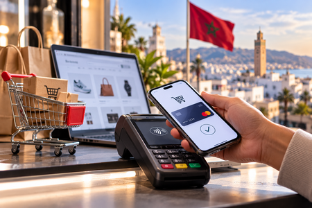 المغاربة يتجهون بقوة نحو الأداءات الرقمية المغاربة يتجهون بقوة نحو الأداءات الرقمية