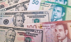 توقعات بارتفاع الدولار أمام الدرهم إلى 9,89 درهم خلال ثلاثة أشهر